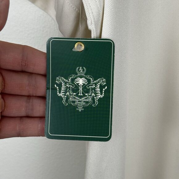 Bogey Boys Grit Button Up Rayon Stretch Shirt Men Large Beige Golf Macklemore - Picture 6 of 9